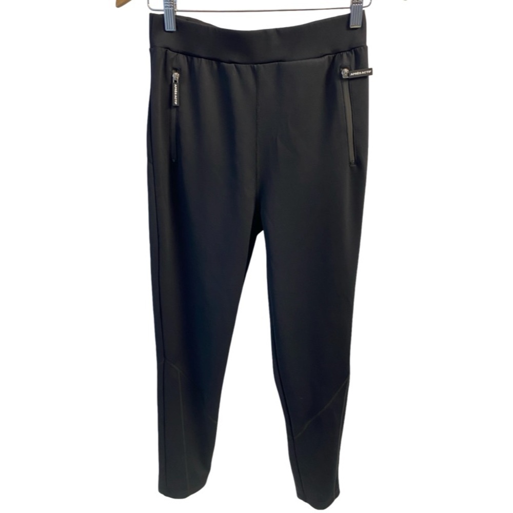 Apres Actif Sleek Black Joggers for Women Size M Like New Leggings